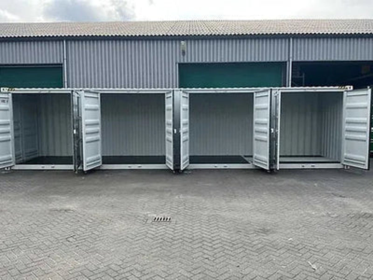 40-Fuß-HC-Versandcontainer mit seitlichen Öffnungen