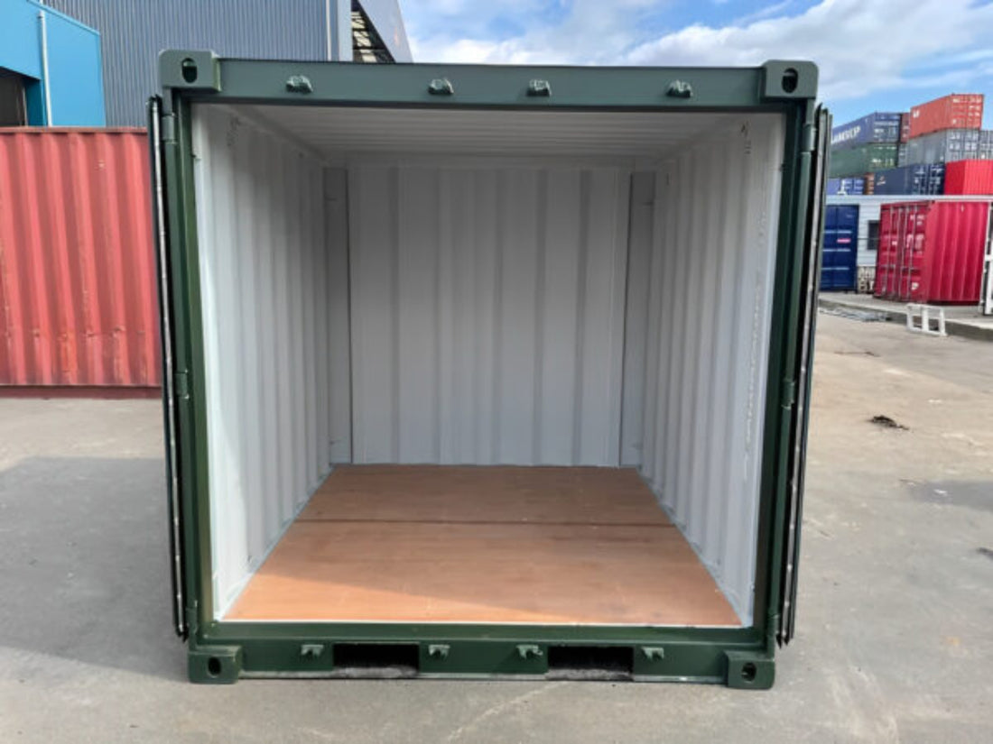 8Ft x 10Ft One Trip Versandcontainer (Grün)